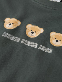 NAME IT Sweatshirt Vanita Urban Chic Iconic Teddy